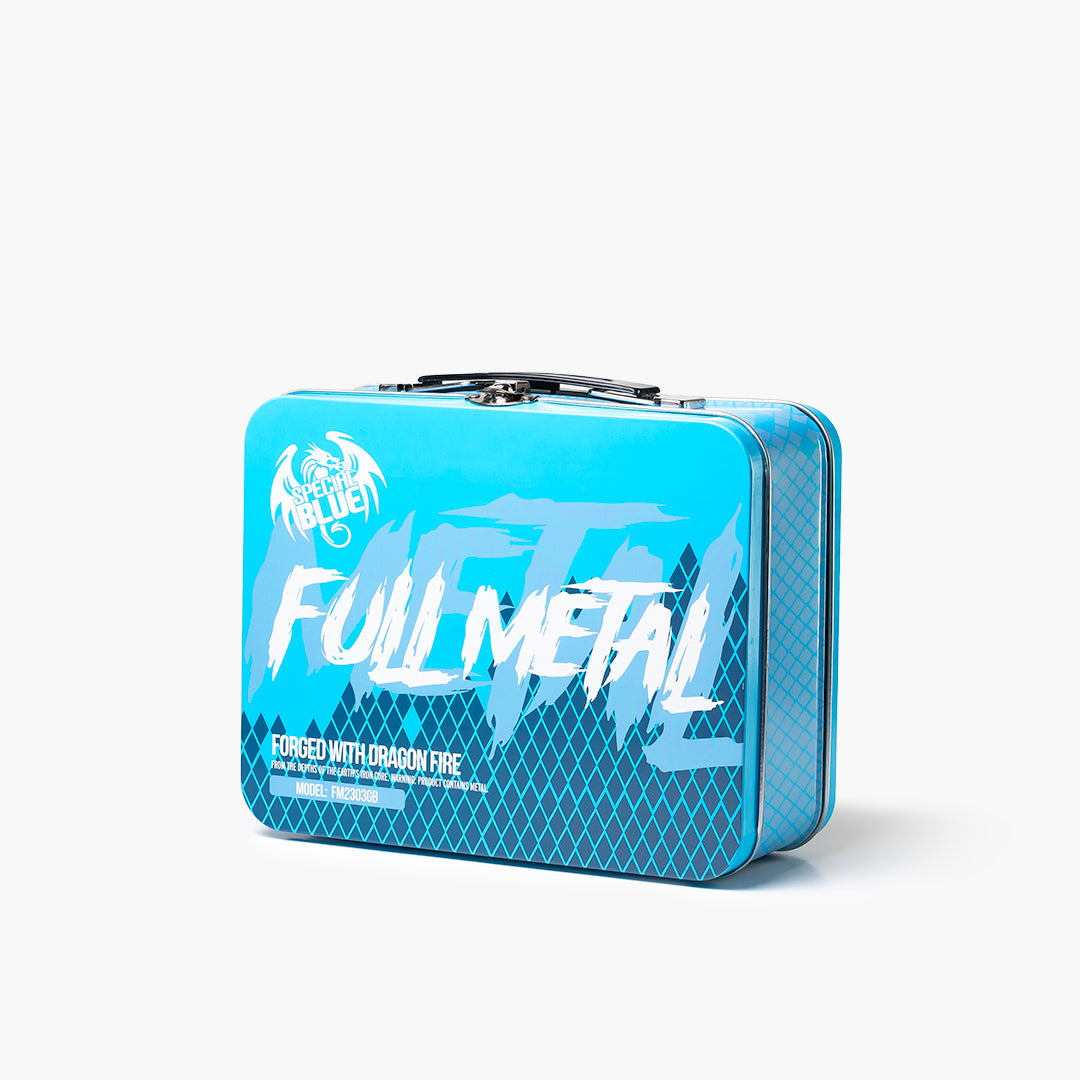 Full Metal Pro Butane Torch & Toolbox GLACIER BLUE - Special Blue
