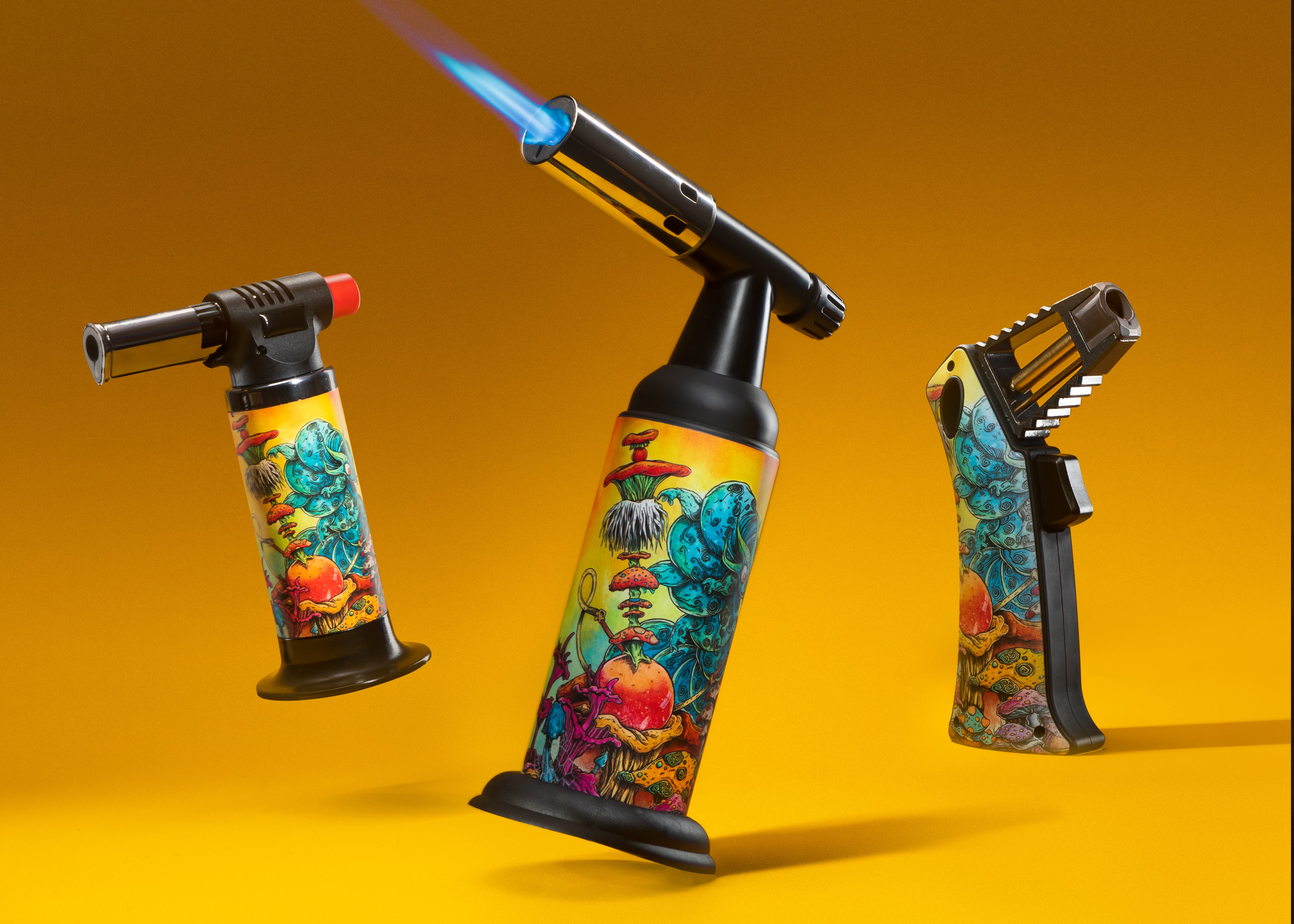 Butane Torch Design Artist Series Butane Torches - Unique Designs | Special Blue