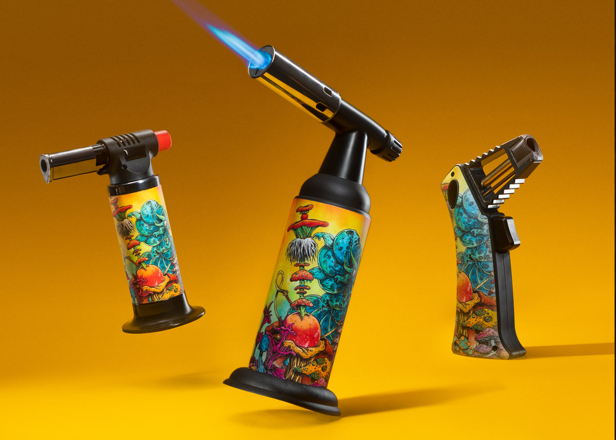 Artist Series Butane Torches - Unique Designs | Special Blue
