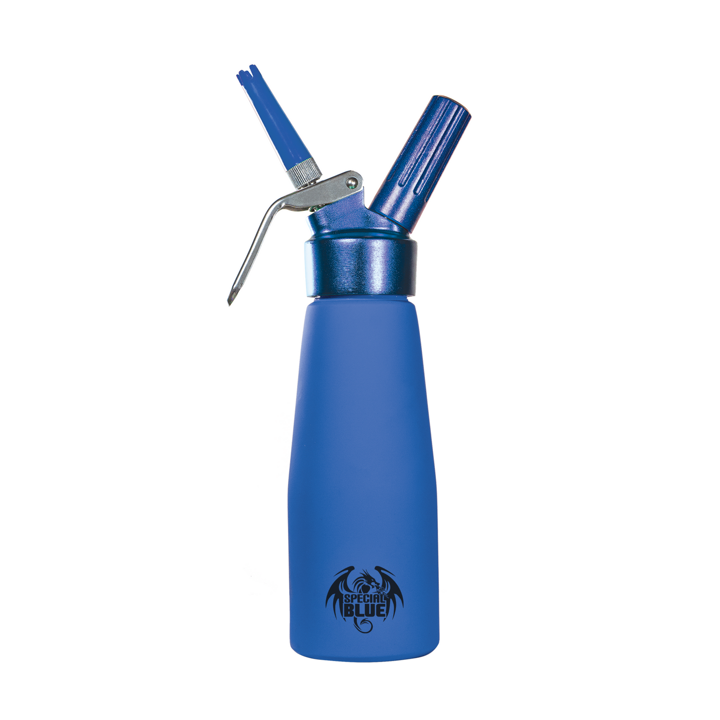 Pint  BLUE RUBBER WHIPPER with Metal Head 0.5L