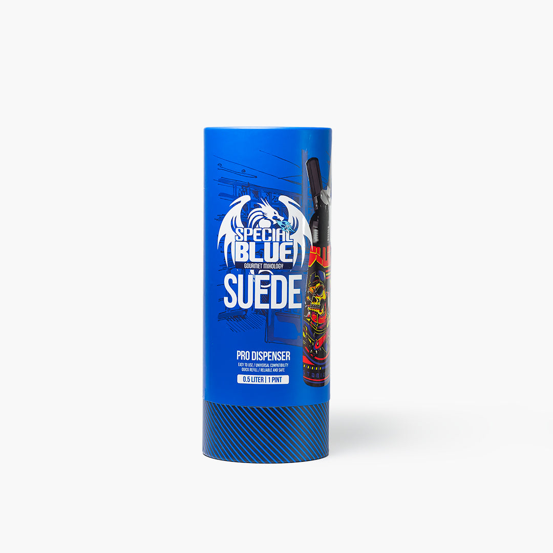 Cyber Punk Suede 1 PINT Pro Dispenser - LIMITED EDITION – Special Blue